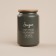 Sugar Bank SL Home, 9.5 × 14 cm, gray color, with a bamboo lid
