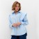 Women's blouse Minaku: Casual Collection Blue Color, Rr. 52