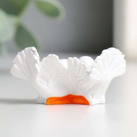 Souvenir Polystone "White Pigeons" mix 2.5x4.7x3 cm-3