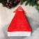 New Year's cap "Festive strokes" 28x37 cm, red