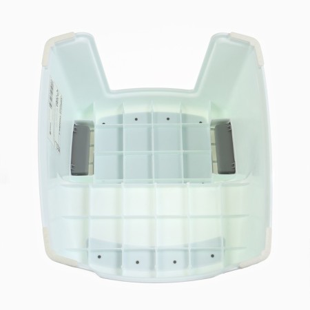 Baby stand with rubberized steps, 36x33x25cm, white/gray color-10