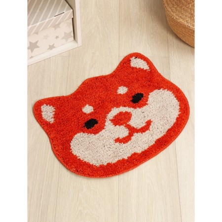 Corgi shares rug for the house, 50 × 40 cm, red color-3
