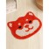 Corgi shares rug for the house, 50 × 40 cm, red color