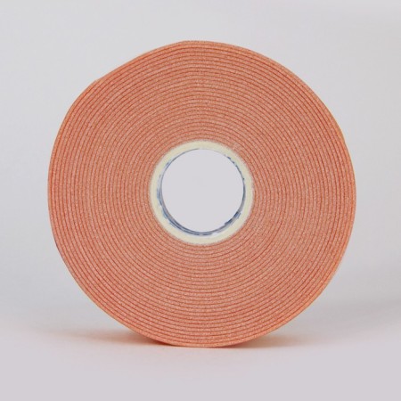 Bilateral tape ABRO OE-12-R, on a foamed basis, heat-resistant, white, 12 mm x 5 m-1