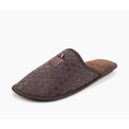 Slippers # 3 male, size 39.5, color of coffee