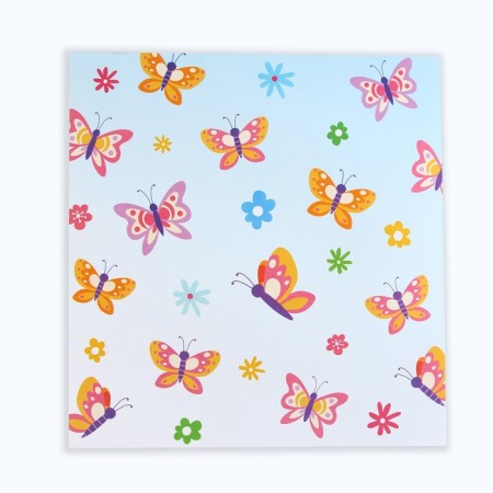Scrapbooking paper "Bright butterflies", 30.5 x 32 cm, 180 g/m²-3
