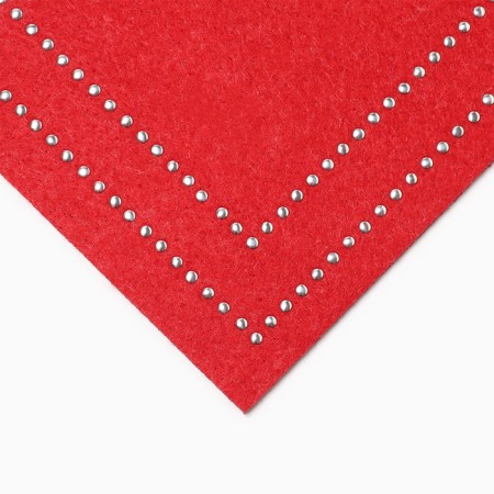 Serving shade "Style", cent, red, 30*45 cm, felt-3