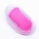Brush for brushing animal teeth, 5.5 x 2.5 cm, pink, container 7 x 4 cm