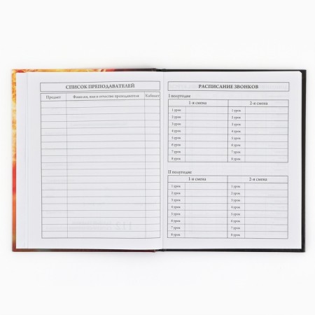 School Diary 1-4 class, in a solid cover, 48 liters "September 1: football"-4