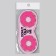 Sleep mask "Donuts" 19.5 × 8.5 cm, elastic band is single, pink color