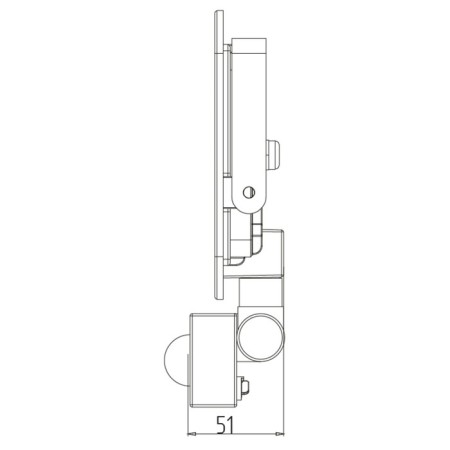 Feetor LED street era LPR-041-2-65K-050 50W, 6500K 4000LM, IP65, with a motion sensor-6