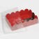 Gift box with PVC lid "Retro", 20 x 30 x 8 cm, new year