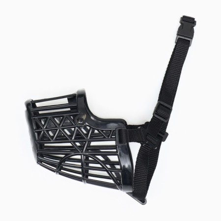 Plastic muzzle No. 3, OM 24 cm, DN 8 cm, Osh 39-52 cm, pet weight 10 kg-2