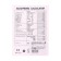 Coalculator table 12 discharge KK-3851B