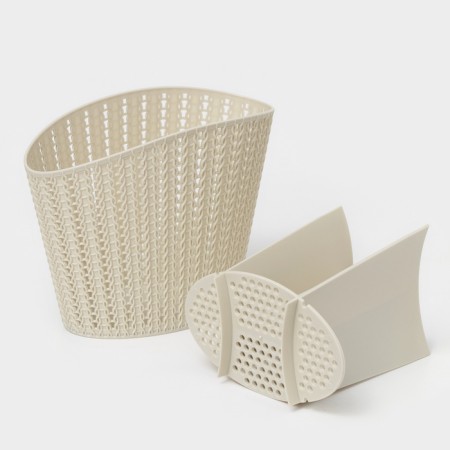 Tining devices "Knitting", color white rattan-3