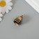 Bool of Brass "Ancient Pattern" 2.8x2x2 cm