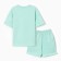 Children's costume (T -shirt, shorts), olive color, height 122