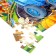 Puzzles "Funny Tractor No. 8", 104 elements