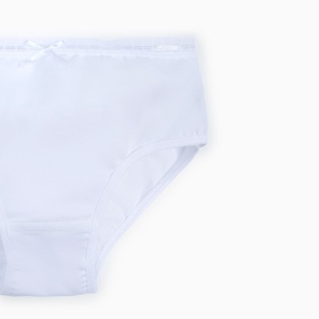 Трусы для девочки, цвет белый, рост 140-146см-1