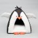 Animal house "Penguin", 35 x 32 x 35 cm