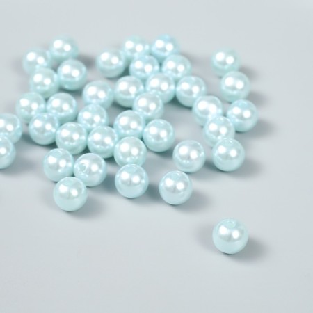 Beads for creativity plastic "Blue ice" set 20 g d = 1 cm