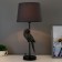 Parish table lamp E27 40W Black Service 23.5x23.5x50 cm Risalux