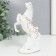 Souvenir Ceramics "Horse on the Highs" White with gold, 16x9x4.8 cm