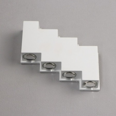 Facade lamp "Ray", FSD-012, 8 W, 3000K, 4 rays, IP65, 220 V, metal, white-4