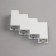 Facade lamp "Ray", FSD-012, 8 W, 3000K, 4 rays, IP65, 220 V, metal, white