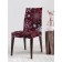 Czech on the chair "Bright snowflakes", decorative, velor