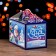 Gift box "Santa Claus and Snow Maiden" 20 x 12 x 19 cm
