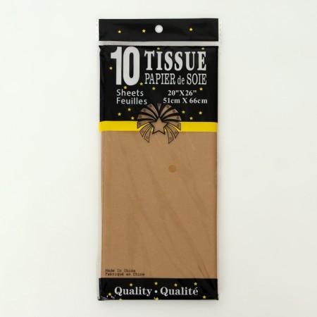 Packaging paper with silence, mustard, 50 x 66 cm-2