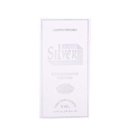 Men's oil perfume Silver, 6 ml-2