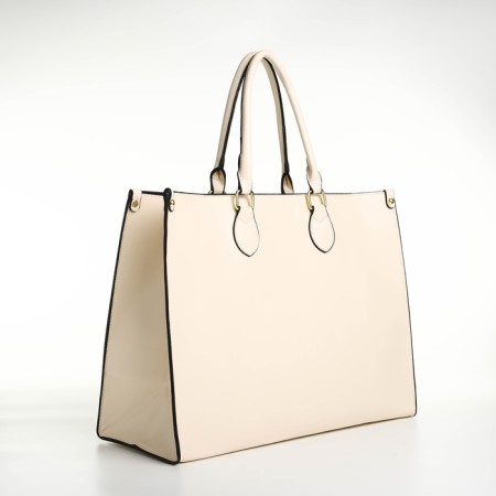 Women's bag with lightning, milk color-2