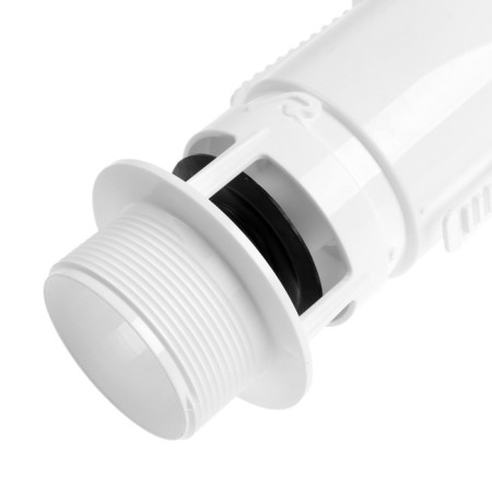 Reinforcement for flush tanks "Ani Plast" WC6550 Economy, with a lower eyeliner 1/2 ", white button-1