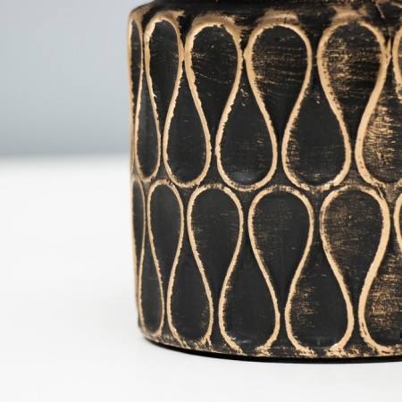 HELP LAM 32166/1 E14 40W Black with a golden patina 20x20x28 cm Risalux-3