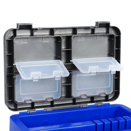 Winter Helios box is two-section, the color is gray-blue-5