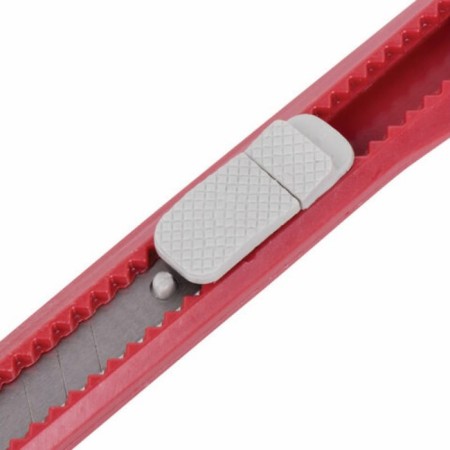 Universal knife Staff 237080, plastic case, square latch, 9 mm, mix-1