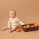 Body with DL. Sleeve Kroshka I oranges p. 62-68, milk
