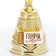 The Nick Award Cup “hot and rabbit”, plastic, gold, 19.3 x 7 cm.