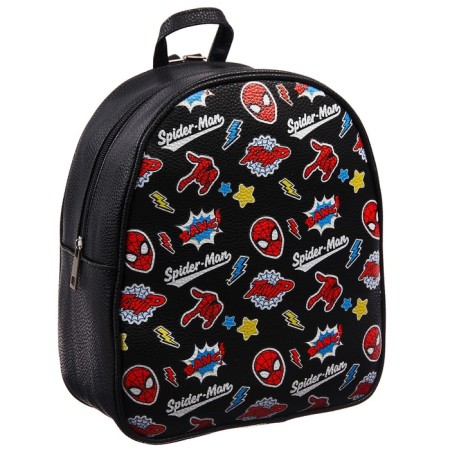 Open-leather backpack, 23 cm x 10 cm x 27 cm "Supider-Men", Spider-Man-2