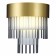 Sconces st. SL1352.201.01. Aversa. 1x40 W, E14, 26x30 cm, golden color
