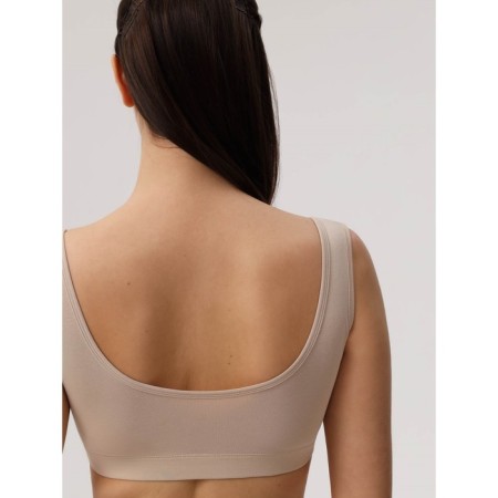 Top female supporting on the wide straps of Mirey, size 48, bodily color-1