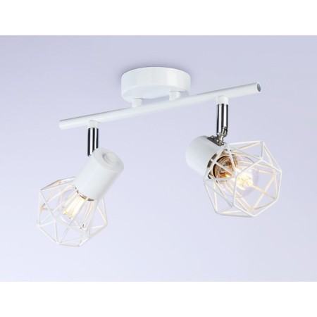 Ambrella Light, Loft, TR8628, 2HE27, white color, chrome-2