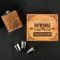 Gift set "Fishing", flask 210 ml, piles 3 pcs
