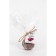 Natural bombing bath with Aphrodisiacs "Strawberry in Chocolate", 80 grams