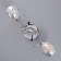Abbella chandelier 2x40W E27 Chrome Model: 2612381