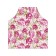 Apron of a kitchen with a photo print "Bright flowers", adjustable, size OS