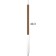 Lumber "Locus Babble" LED 5W 4000k matte gold 2x2x40-140cm