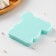 Silicone form “do what you love”, 8.1 × 7.6 × 1 cm, turquoise color